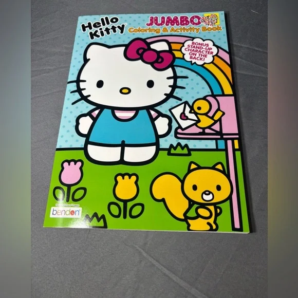 3 New Sanrio Hello Kitty Jumbo Coloring & Activity Book by Bendon NWT - Picture 4 of 4